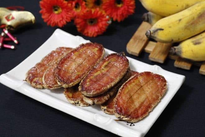 Chuối sấy rim mật ong