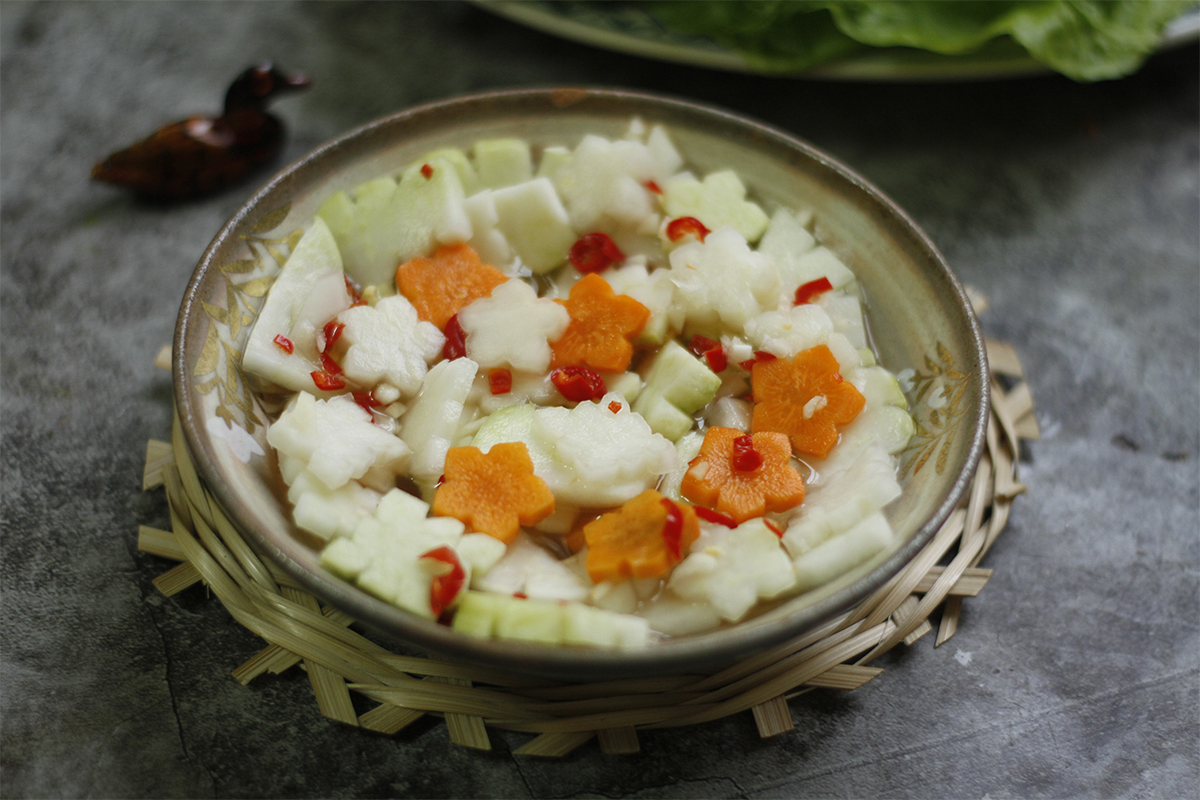 Dưa góp su hào – cà rốt