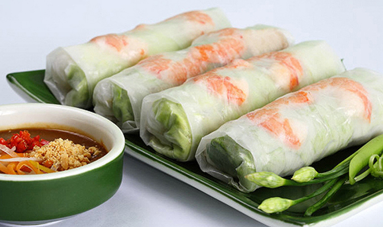 Gỏi cuốn tôm thịt