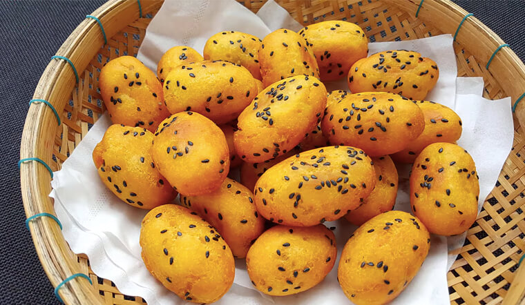 Khoai lang kén giòn