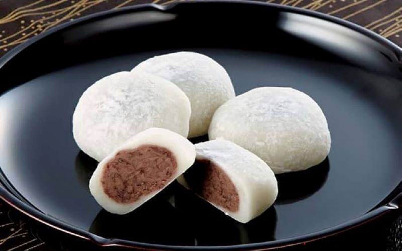 Mochi nhân đậu đỏ