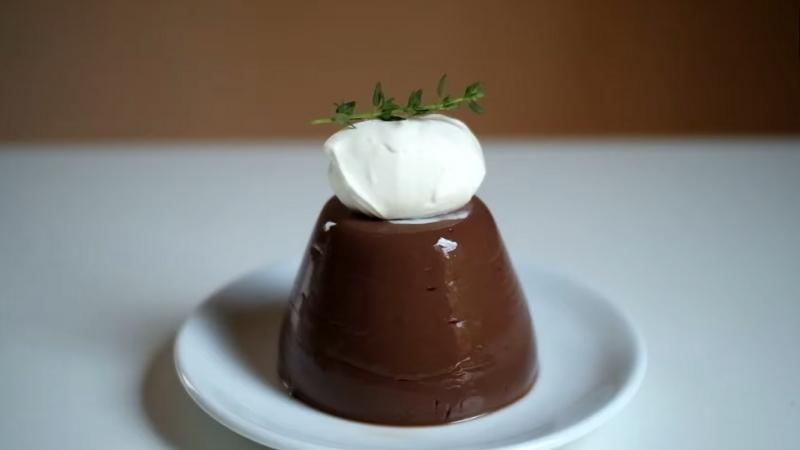 Pudding chocolate