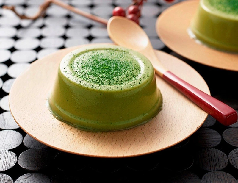 Pudding matcha