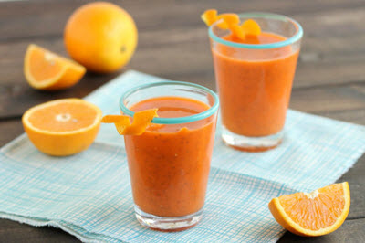 Sinh tố cam cà rốt