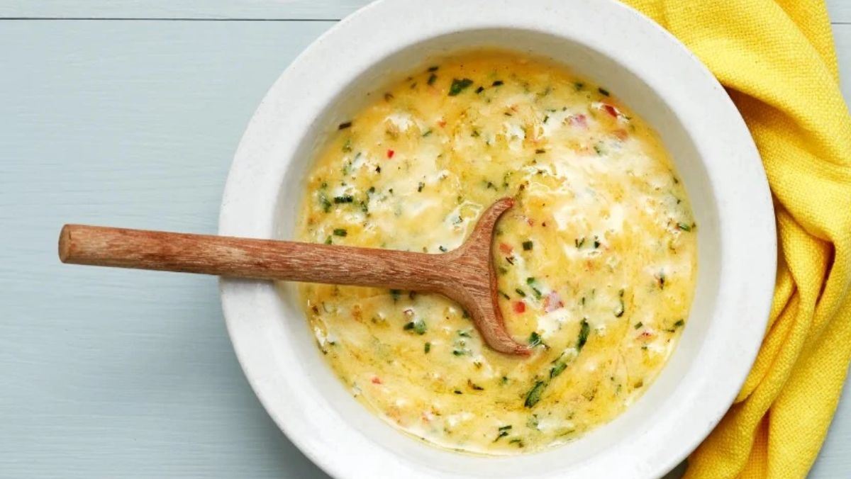 Sốt bơ tỏi chấm hải sản