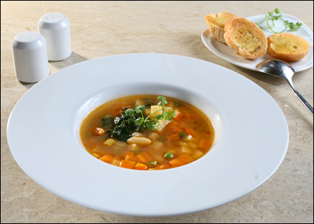 Súp rau củ kiểu Âu