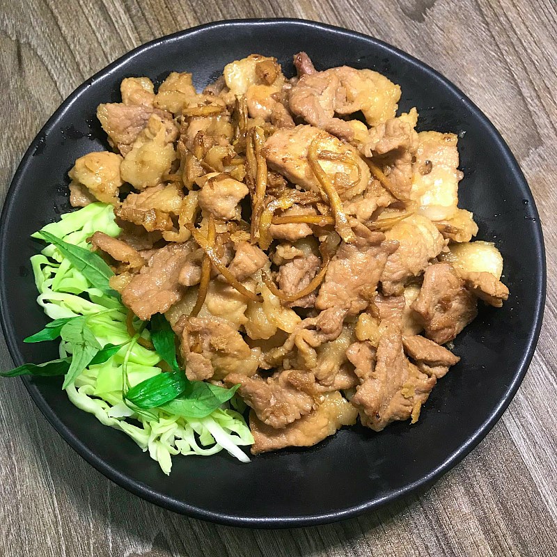 Thịt heo rim gừng