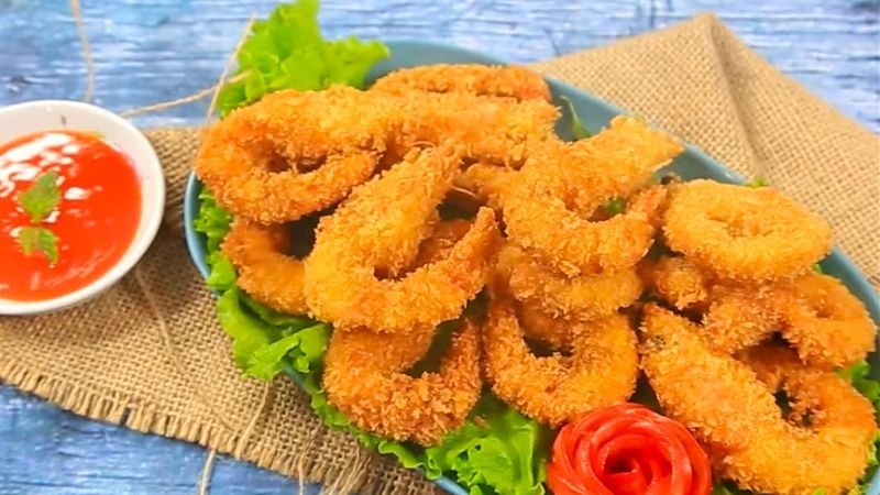 Tôm chiên xù