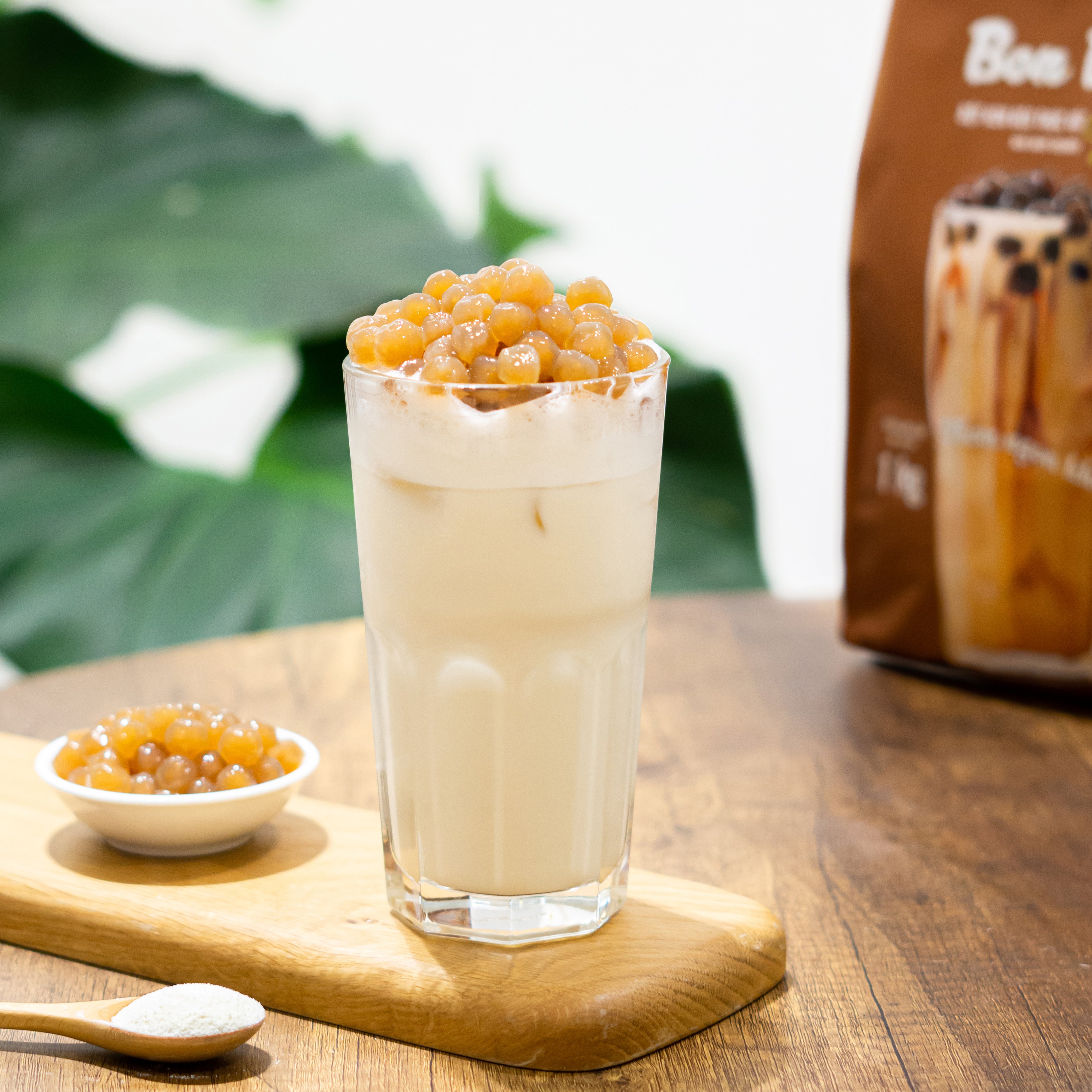 Trà sữa gạo rang