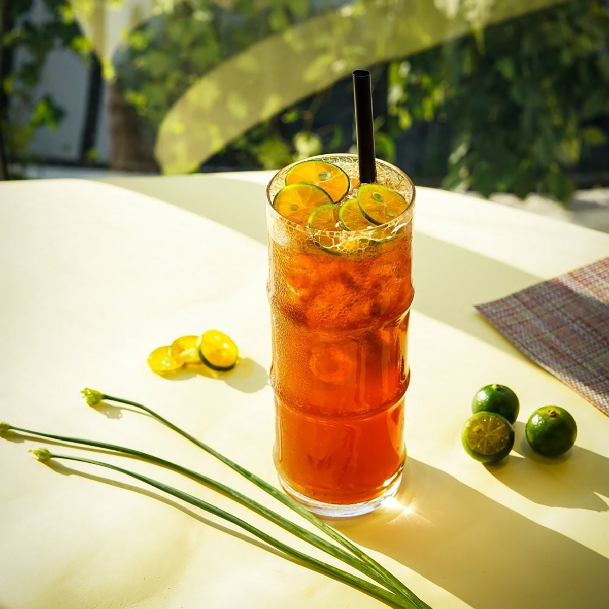 Trà tắc mật ong đá