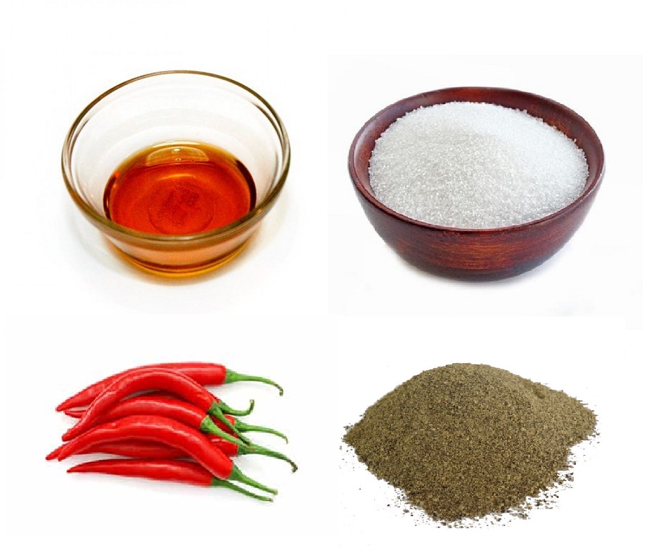 Nước mắm, đường, gia vị