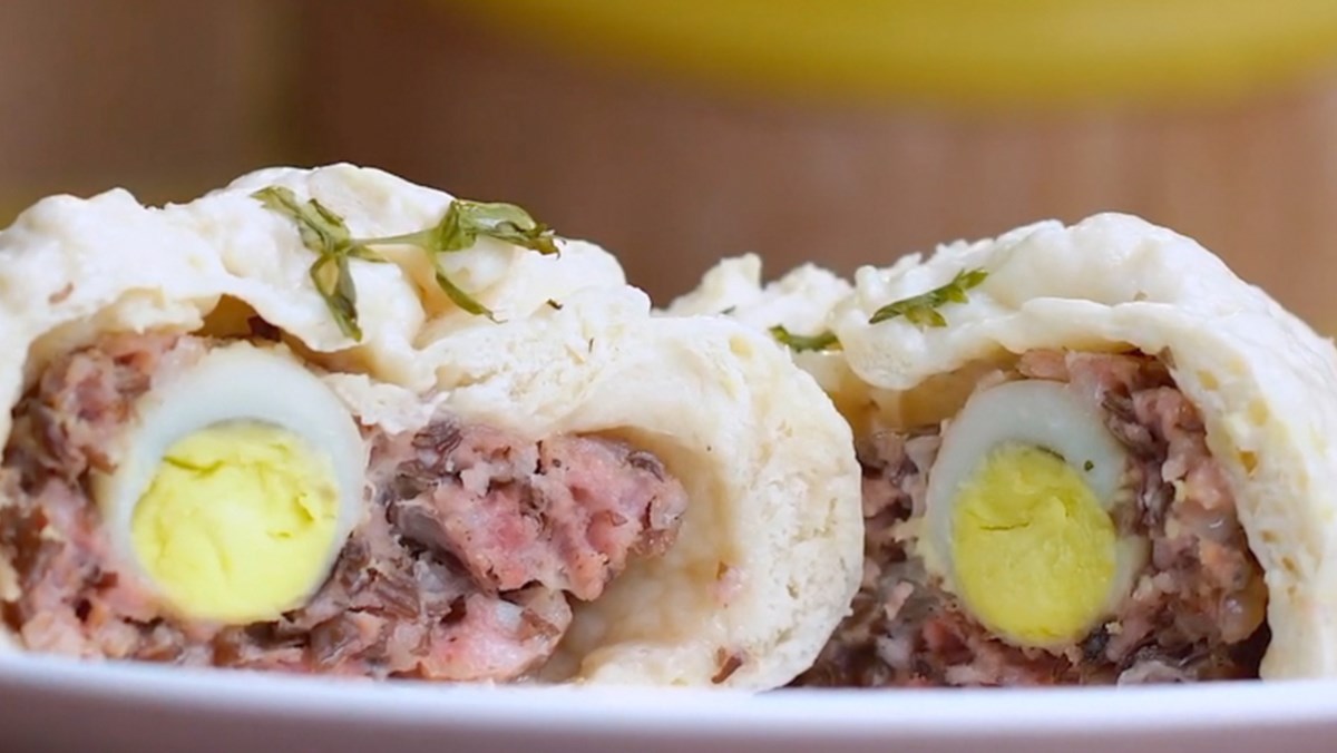 Bánh bao nhân thịt