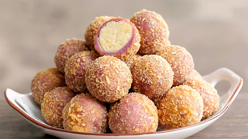 Bánh khoai môn chiên