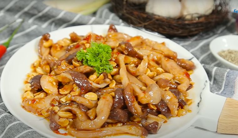 Bao tử heo rim nước mắm