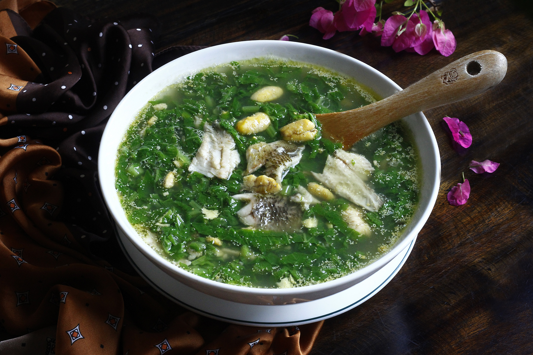 Canh cá rô đồng