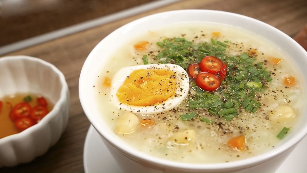 Cháo trứng