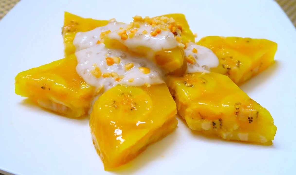 Chuối hấp nước cốt dừa