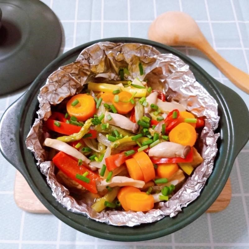 Đậu hũ nướng bếp điện