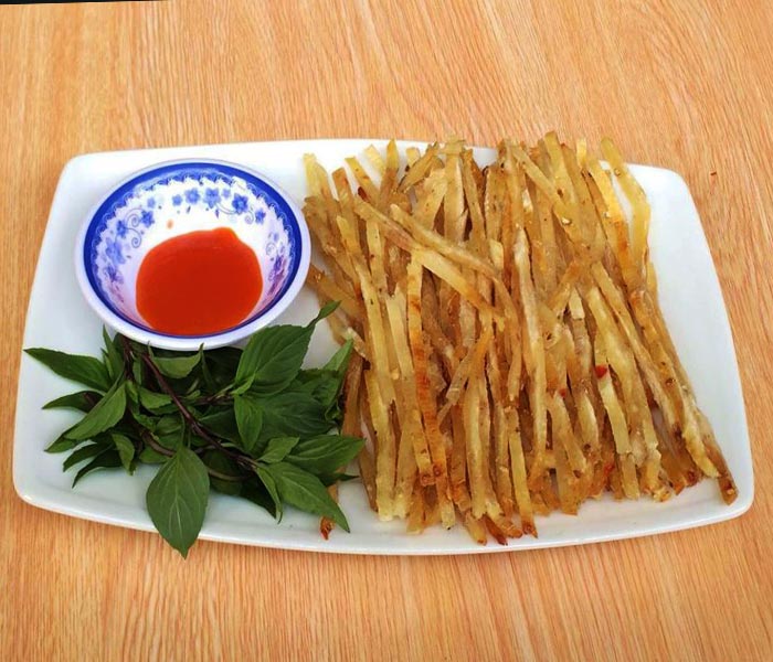 Khô cá bống nướng xé