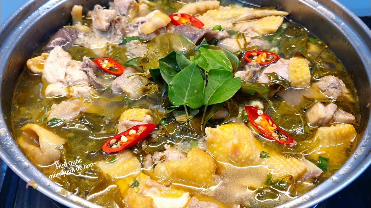 Lẩu gà lá giang