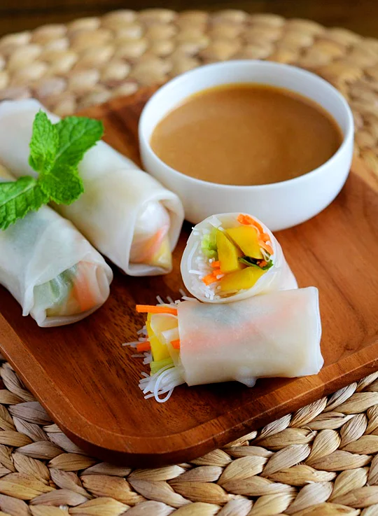 Mango Summer Rolls
