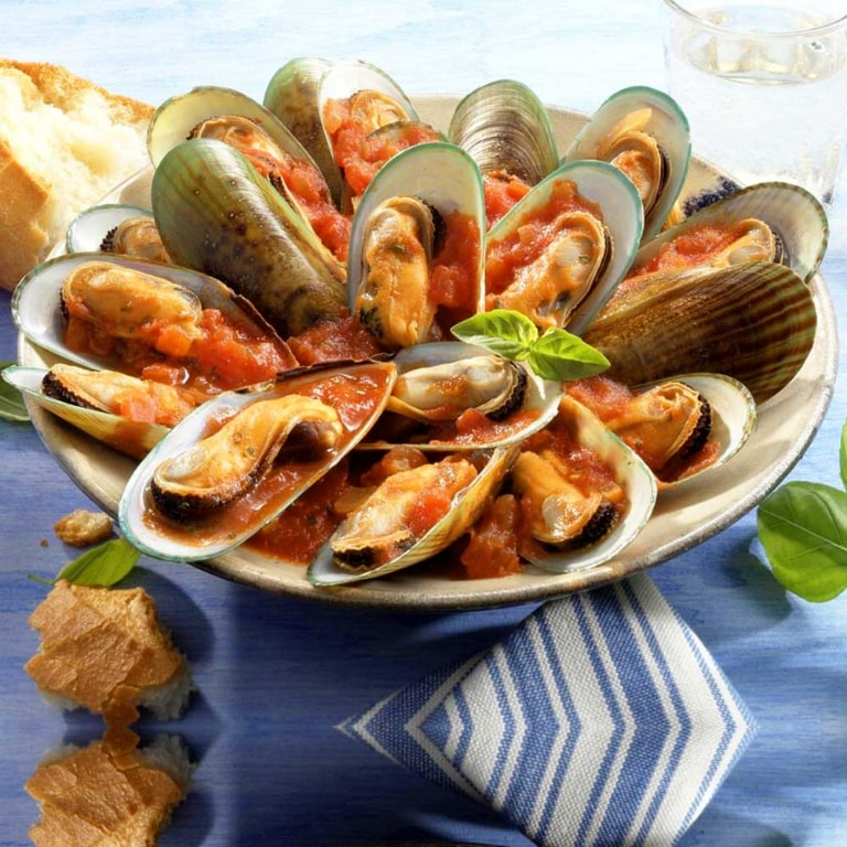 Vẹm xanh hấp bia